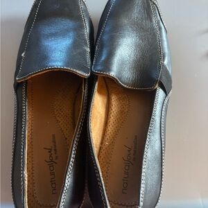 SOUL Naturalizer Black Slip-On Loafers